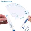 200 Pieces Digital Thermometer Probe Covers Disposable Thermometer Sleeves Universal Electronic Thermometer Covers for Oral Armpit Rectal Electric Thermometer view 2