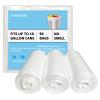 10 Gallon Trash Bags - 18 Micron Ultra Thick Strong Clear Medium Size Garbage Bin Liners for Office Kitchen, Fit 8-10 Gallon, 90 Count view 1