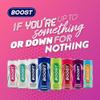 Boost Energy Drink Red Berry Flavour - 24 Pack Drinks with Caffeine, Taurine and Vitamin B | Carbonated Energy Drinks | Gluten Free Vegan Low Calorie Fizzy Drinks Multipack | 24x250ml view 3