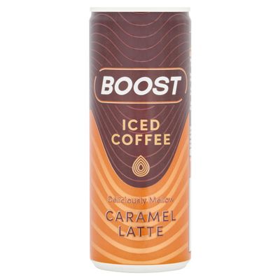Boost Caramel Latte Iced Coffee 250ml