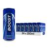 Boost Energy Drink Original Flavour - 24 Pack Drinks with Caffeine, Taurine and Vitamin B | Carbonated Energy Drinks | Gluten Free Vegan Low Calorie Fizzy Drinks Multipack | 24x250ml view 1