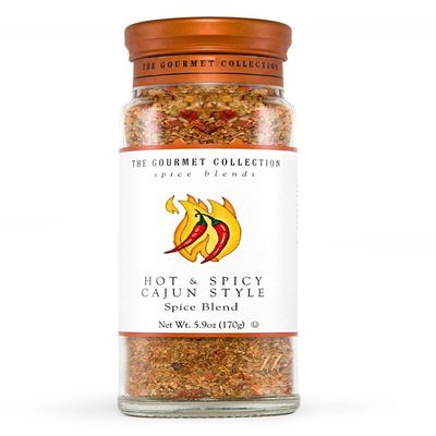 Gourmet Spice Blends - Premium Condiment, Herbs and Spices for Cooking - Seasoning Mix for Meat, Fish, Salad, Bread, Sauce, Snacks - No Fillers or MSG - Hot & Spicy Cajun