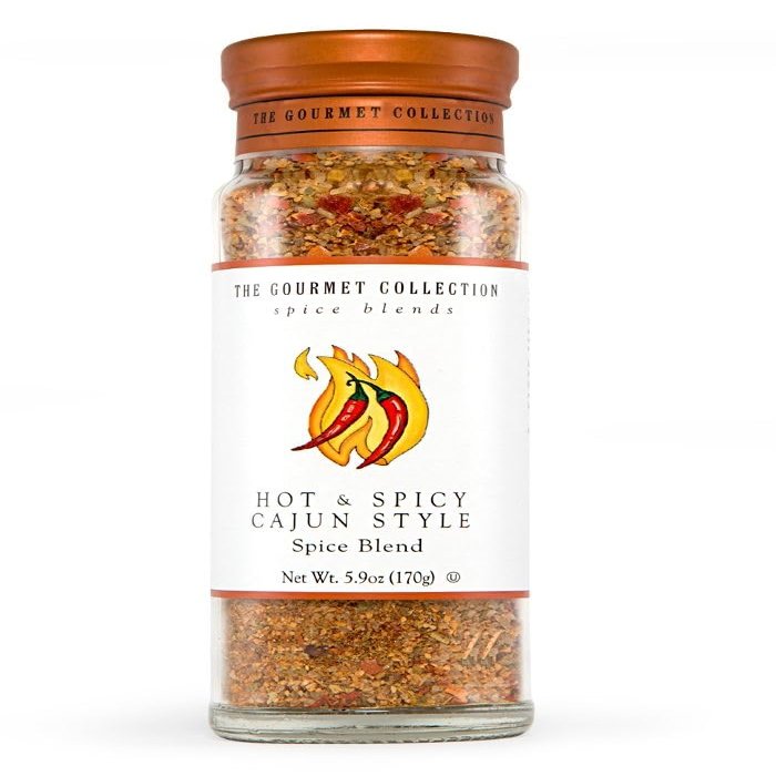 Gourmet Spice Blends - Premium Condiment, Herbs and Spices for Cooking - Seasoning Mix for Meat, Fish, Salad, Bread, Sauce, Snacks - No Fillers or MSG - Hot & Spicy Cajun