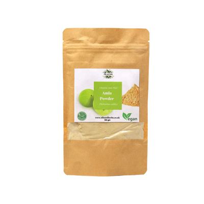 High Strength Organic Amla Powder-Amlaki Crushed- 100% Pure and Natural 300 GM