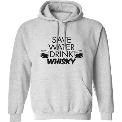 Flox Creative Adults Unisex Save Water Drink Whisky Grey Small