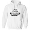 Flox Creative Adults Unisex Save Water Drink Whisky White Large view 1