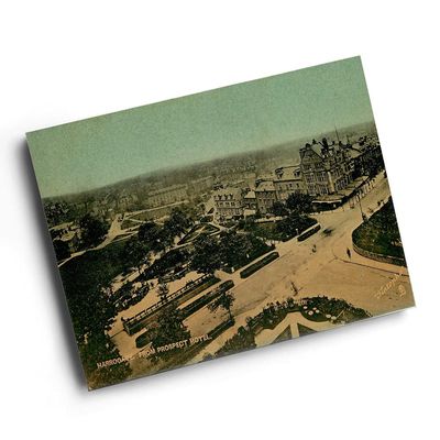 A4 PRINT - Vintage Yorkshire - Harrogate. From Prospect Hotel