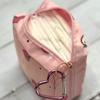 Adorable Pink Peri - Reusable Sanitary Napkin Pads Storage Bag Portable for Women Girls | Made of Cotton | Reusable | Zero Waste Period (Cactus) view 4