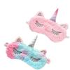 Unicorn Sleeping Mask, 2 Pack Girls Soft Plush Blindfold Mask, Cute Unicorn Kids Sleep view 1