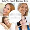 Smile Tooth Repair Kit, Upper and Lower Fake Teeth Veneers, Snap on Veneers Teeth for Women and Men, Instant Veneers Fake Braces Cover imperfect teeth, Instant Cosmetic Whitening Teeth Kit view 4