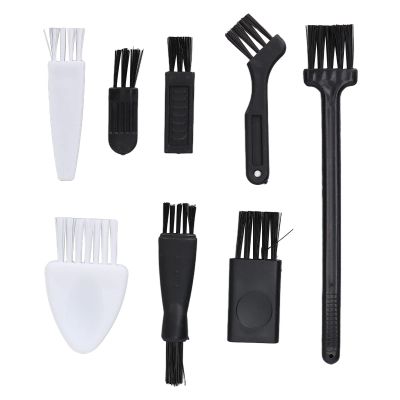 Uxsiya 8pcs Electric Shaver Cleaning Brushes, Shaver Cleaner Brush Set Duster Cleaner Brush for Home Appliances Computer Accessories