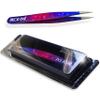 Razor Edge Eyebrow Tweezers Stainless Steel Professional in Multi Colors 9.5cm (Pink/Purple/Blue) view 1