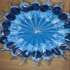 BLUE pre-filled sweet cones (x10) view 1