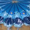 BLUE pre-filled sweet cones (x10) view 2