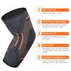 ACWOO Elbow Support for Man, Tennis Elbow Support Strap Anti-slip Elbow Brace Compression Arm Sleeve for Tendonitis Arthritis, Elbow Sleeve for Powerlifting Bodybuilding Sports (Single, XL) view 2