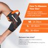 ACWOO Elbow Support for Man, Tennis Elbow Support Strap Anti-slip Elbow Brace Compression Arm Sleeve for Tendonitis Arthritis, Elbow Sleeve for Powerlifting Bodybuilding Sports (Single, XL) view 4