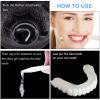 2 Pairs Instant Cosmetic Veneers - Top & Bottom Snap On Dentures for Men & Women with Bad Teeth view 2