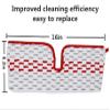 4 Pack Reusable Replacement Mop Pads,Microfiber Washable Spray Mop Refills Compatible with O Cedar Promist Max Spary Mop view 2