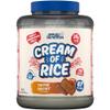 Applied Nutrition Cream of Rice - High Carbohydrate Cream of Rice Supplement, Source of Energy for Breakfast & Snacks, Easy to Digest, Low Sugar, Low Fat, Vegan, 2kg (Toffee Biscuit) view 1