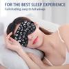 100% Silk Sleep mask with Adjustable Strap,Comfortable and Super Soft Eye mask Ultimate Sleeping aid,blindford silverleopard view 2