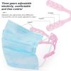 10Pcs Extension Ear Hooks Buckle X Shape Adjustable Earache Fixer Unisex Anti-Slip Ear Grip Hook Holder Buckle Tools-France,1PCS,01 view 3