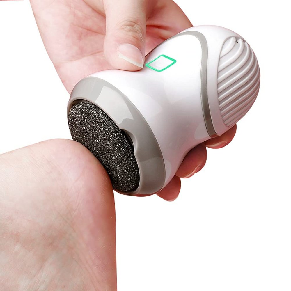 Professional Electric Callus Remover, Foot Grinder Hard Skin Remover with Vacuum, Automatic Foot File Pedicure Device for Dead Skin,2pcs (2pcs)