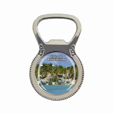 Virgin Gorda British Virgin Islands UK Fridge Magnet Bottle Opener Tourist Souvenir Gift Collection Refrigerator Magnetic Sticker