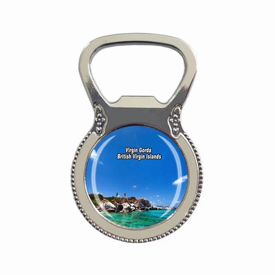 Virgin Gorda British Virgin Islands UK Fridge Magnet Bottle Opener Tourist Souvenir Gift Collection Refrigerator Magnetic Sticker