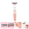 FRCOLOR Electric Painless Hair Remover for Women Compact Underarm and Bikini Trimmer Lightweight Design for Travel and Everyday Use Material view 2
