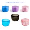 Denture Bath Case, Retainer Cleaning Box, Denture Case - Second Generation (transparent pink) view 4