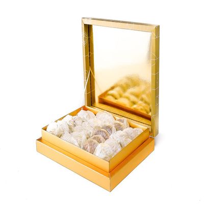 Sweetland London Maamoul Dates Assortment - 1.25 kg | Handmade in London Cookies | Ramadan, Easter, Mothers Day & Eid Gifts | Ma'Amoul with Pistachio, Almond, Sesame & Mix of Dates | Tin Gift Box