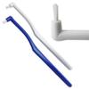 2 x Super Slim Interspace Toothbrush ~ Interdental Blue White Brushes for Orthodontic Braces & Bridges view 2