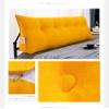 HYHMJ Reading Wedge Pillow, Triangular Rest Large Bolster Cushion Positioning Support Wedge Headboard Lumbar Cushion, with Removable Cover, for Day Bed & Bunk Bed,B,100 * 50 * 20cm view 2