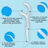 GeekerChip Dental Floss Sticks,100pcs Floss Picks,Toothpicks,Teeth Cleaning,Perfect for Family,Hotel,Travel view 3