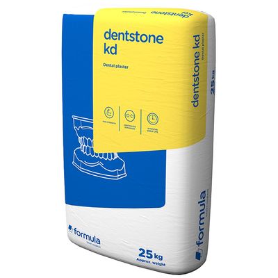 Dentstone KD - Yellow Dental Stone Plaster - 25kg Bag