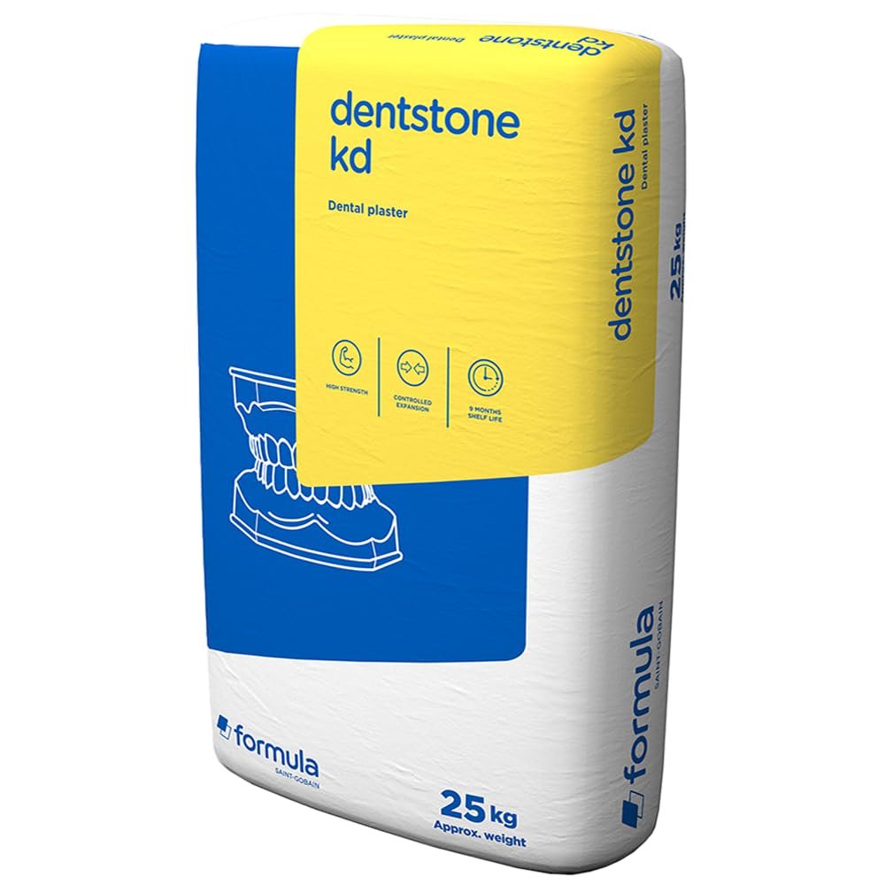Dentstone KD - Yellow Dental Stone Plaster - 25kg Bag