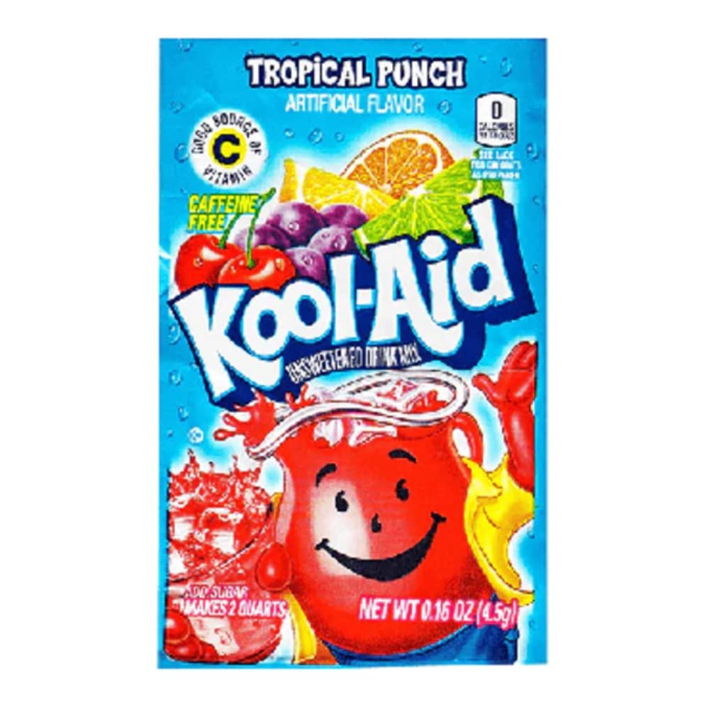 Kool Aid Tropical Punch 4.5g (Pack of 3)