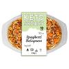 Keto Skinny Meal Spaghetti Bolognese (Pack of 4, 370g) - Miracle Konjac, Shirataki, Vegan, Low Calorie, Free-From, Low Fat, Keto, Low Carbs, Healthy, High in Protein, Plant Based, Fresh Ready Meals view 1