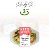 Keto Skinny Chilled Thai Green Noodles Meal (Pack of 4, 370g)- Gluten Free Low Calorie Zero Sugar Konjac Keto Paleo Diet & Vegan Food - High In Protein Fat Free Ready to Eat Meals view 2
