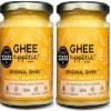 Ghee Apptit Organic Ghee 300ml I Certified Organic I Free Range Grass Fed Ghee I Ghee Butter I Vegetarian I Ayurveda Ghee Recipe I Pure Clarified Butter I Artisan Ghee(Pack of 2) view 1