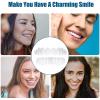 2 Pairs Smile Teeth Veneers Denture Temporary False Teeth Improve Smile, Fake Teeth Snap on Veneers Tooth Repair Kit, Teeth Whitening Cosmetic Fake Braces Covering Imperfect Teeth view 4