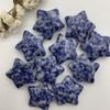Crystal Healing Meditation Decoration Natural Blue Sodalite Quartz Crystal Polished Star Shaped Stones Specimen Home Decoration Natural and Healing Crystals Home Decor Beautiful Gifts ( Size : 1pc ) view 1
