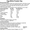 Egg White Powder - High Protein Muscle Growth - Vegetarian Friendly (5Kg) view 2
