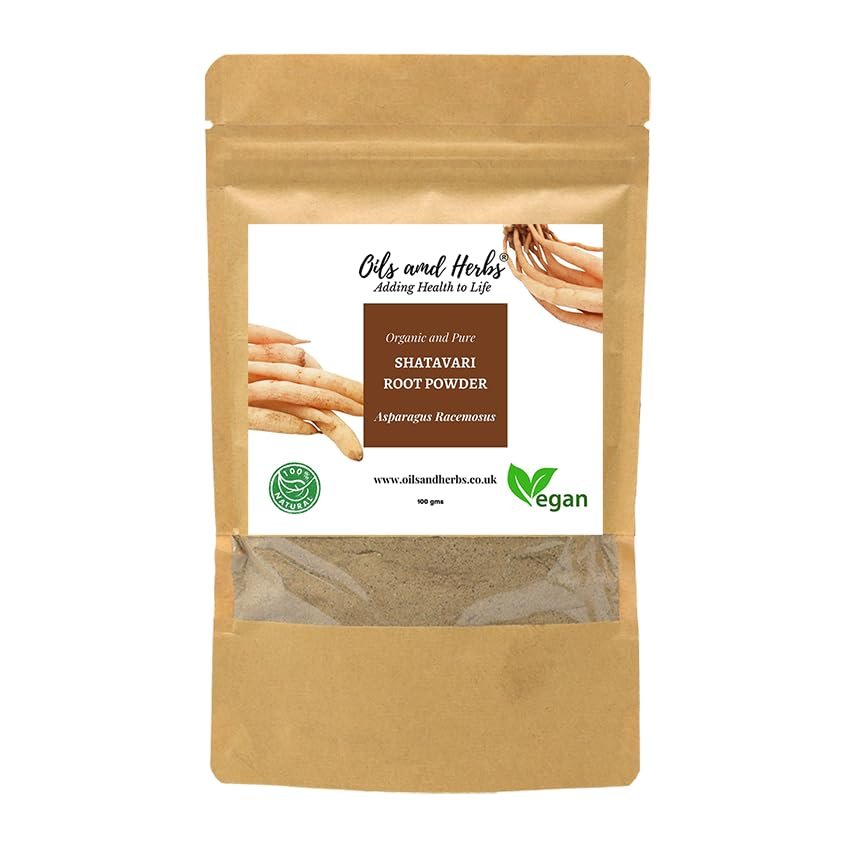 Clean Organic Shatavari Root - Asparagus Powder - 100% Pure and Natural (500)