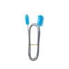 bnafes Stainless Flexible Cleaning Brush Double Ended Canister Filter Tube Hose Pipe Clean for Fish Tank Aquarium (Sky Blue) view 2