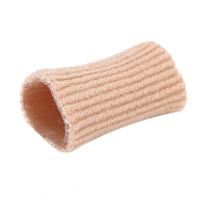 10pcs Toe Cushion Tube - Elastic Toe Cover Pain Relief Protector for Corns, Blisters & Calluses - Soft Gel Toe Wrap Sleeves for Toe Protection - Toe Tubes with Corn Pads