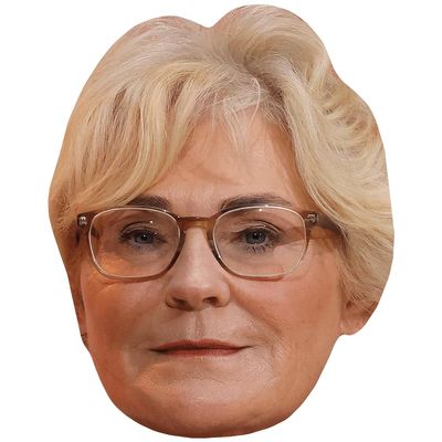Christine Lambrecht (Glasses) Big Head. Larger than life mask.