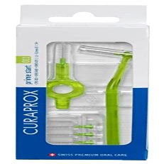 Curaprox CPS 011 Prime Start Scovolino Interdentale, 5 Scovolini + 2 Maniglie