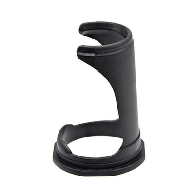 Beard Brush Stand Holder Shaving Brush Holder Plastic Shaving Razor Tool Holder Beauty Tools for Dry Wet (Black)