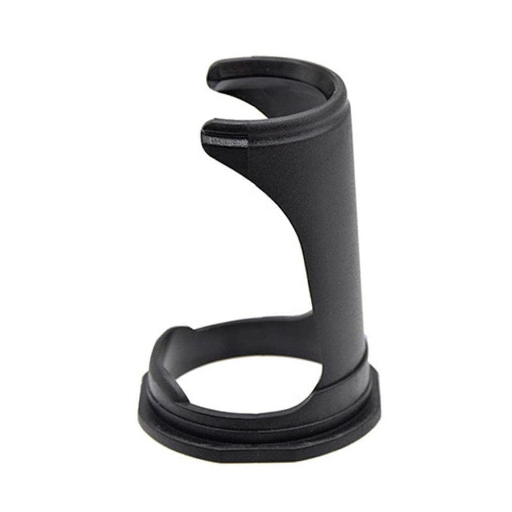 Beard Brush Stand Holder Shaving Brush Holder Plastic Shaving Razor Tool Holder Beauty Tools for Dry Wet (Black)